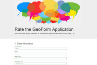 GeoForm app